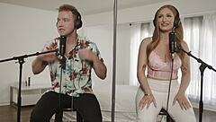 Hey, check out strawberry blonde babe skylar snow getting passionately fucked by van wylde 😍