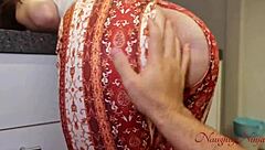 offering my maid an extra tip leads to wild session on the couch