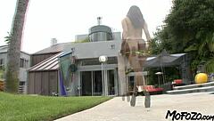 Brunette Amateur Takes Sloppy Blowjob And Anal Leading To Facial