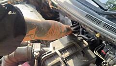 Cheating Babe Rides Monster Cock Roughly In Outdoor Quickie