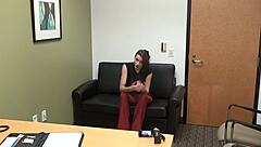 Zelda steps into the casting room for an intimate POV interview on the sofa. She opens up about her experiences before things turn rough.