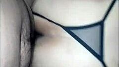 hardcore anal and vaginal pounding with my peruvian tenant's big ass riding monster cock