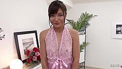 Hinting At A Sloppy Blowjob After Japanese Teen's Tight Pussy Sliding Massage Session