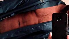 Jaysmoothstokes returns stroking massive cock to explosive cumshot in sexy solo masturbation session