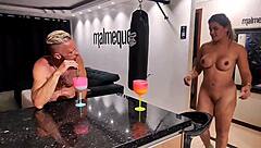 Tomando uns drinks com uma gostosa acabei sendo convencido a foder aquela bucetinha apertada e gozar dentro da puta carente vagninho e luna oliveira?