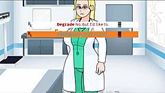 THE DOCTOR Examines Patient in Hospital