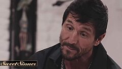 Blonde stepmom with big tits gets rough deepthroat and pussy pounding