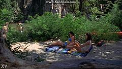 Louise Cliffe hints at steamy bikini moments in Wrong Turn 3 hot scene