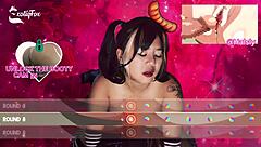 Exotiqfox Boldly Bounces Tits And Ass In Solo Masturbation Faphero Video