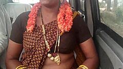 Hey, hot milf chats dirty with guy during car ride fun