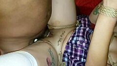 This Mexican beauty screams as a big black cock penetrates her deeply in intense interracial action. She's taking every inch of that monster.