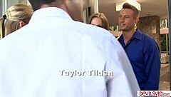 Best Friend Swingers Sharing Wives! Fucking Them Side By Side In Doggystyle And Muff Diving Action!