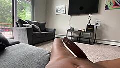 hey, why not bust that huge nut on my perfect ebony ass and just keep pounding doggystyle?