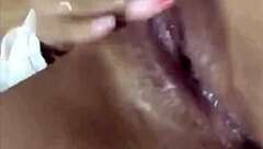 Mexican beauty indulges in solo toy play session