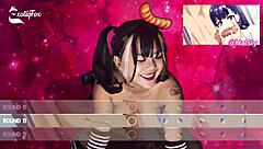 Exotiqfox Boldly Bounces Tits And Ass In Solo Masturbation Faphero Video