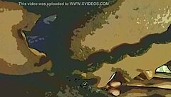 Dildo and Tongue Team Up on Wet Ebony Pussy for Intense Cum Action