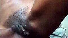 hey, check out this cooking stick challenge where i spoil my kitchen with my wet squirting pussy