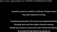 tina lee comet feels so embarrassed during her yearly gyno exam by doctor tampa and nurse angel rose at girlsgonegyno