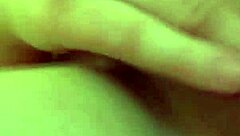 Why is this chubby teen with amazing eyes dancing and groping her shaved pussy