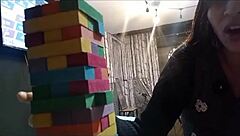 I make my peruvian friend climb stairs flashing thong then fill her with cum outdoors