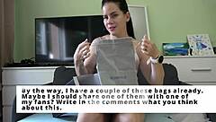 Petite Tattooed Milf Anna Unpacks Xspacecup Masturbator Toy And Delivers Intense Footjob With Barefoot Orgasm Action