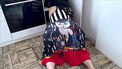 did you see your stepmom's big ass and think she was stuck? help her by fucking her ass hard!