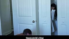 smallhoe tiny 18+ latina teen with big tits destroyed by sergeant miles sadie pop