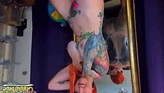 i got tricked into this hypnotic stripper dance with my clothes ripped off slowly