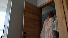 I wake up to a gentle morning with cheerful sex in the shower feeling wet and orgasmic