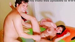 First time intimacy with boyfriend for sweet young adult in steamy video