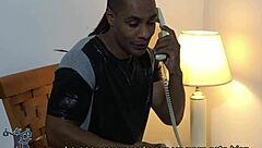 Neighbor exploits shower issue to take the lady next door for a wash with Spanish subtitles