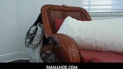 smallhoe tiny 18+ latina teen with big tits destroyed by sergeant miles sadie pop