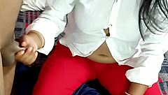 Desi village mommy with big ass and tight pussy rides cowgirl in pakistani arab homemade fucking video with hindi audio.