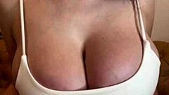 Stepmother with big milky tits - oh, how they bounce and tease in pure ecstasy!