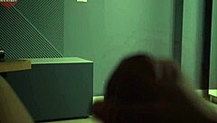 oh man, you caught me jerking off, now help with that blowjob, doggy, and cowgirl until i cum huge