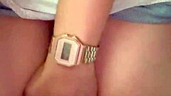 Colombian amateur secretary sneaks in a quick masturbation session at work away from her boss