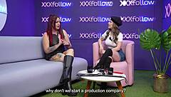 Christy evans and dani ortiz share intense session