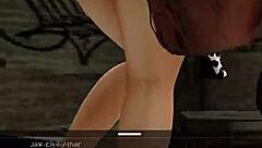 damn, this big booty bitch is twerking hard at my party - join in!