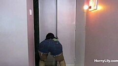 Check out this horny indian milf with big boobs and ass dancing naked in amateur teen style solo show.