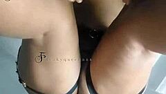 he rams my hairy asshole and pussy simultaneously in the bathroom with intense doggystyle action.