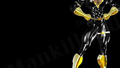 Holly, can you handle this triple triplet beatdown with your sexy bodybuilder muscles?