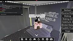 white slut got fucked by bbc in roblox