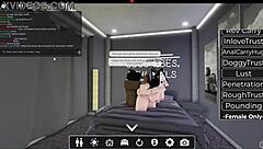 white slut got fucked by bbc in roblox