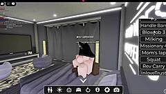 white slut got fucked by bbc in roblox