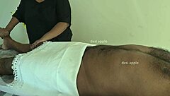 Intense Oiled Fantasy Massage With Indian Beauty