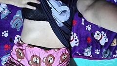 See-Through Bunny Cosplay Colombian Girlfriend Spanked And Fucked With Dildo In Bedroom Fetish Scene