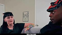 Gothic Babe Tiffany Nacke Double Penetrated