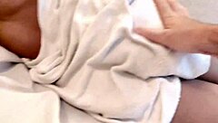 Blonde Petite Mexican Amateurs Licking Vagina and Big Tits