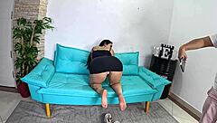 With just one meter forty-seven height this shorty has giant ass of one ten - Melissa Oliveira