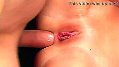 She's doing a wild double penetration soon and getting streams of cum on her lips!